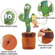 LED Dancing & Talking Cactus Toy