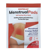 Menstruation Pain Relief Pad ( Combo Pack of 8 )