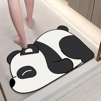 Cute Panda Bath Mat